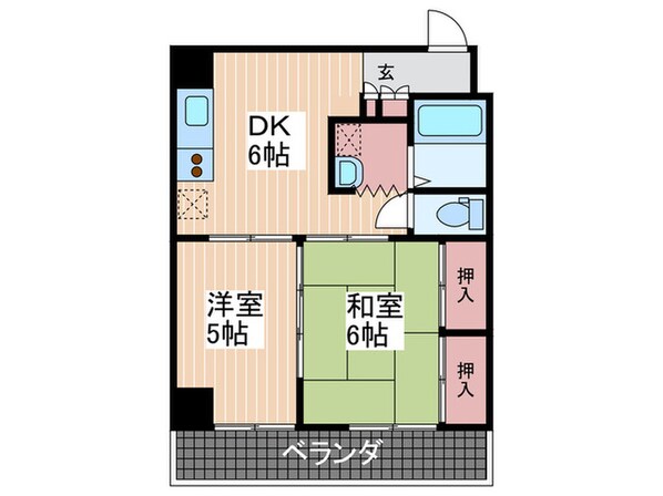 ホワイティーナインの物件間取画像